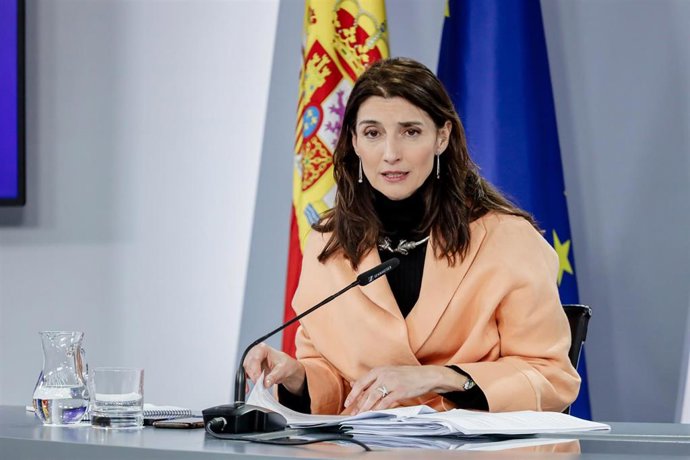 Archivo - La ministra de Justicia, Pilar Llop.