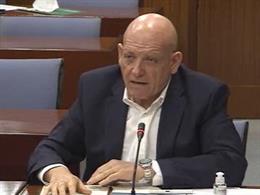 Gerardo Sánchez, del PSOE de Granada, en el Parlamento