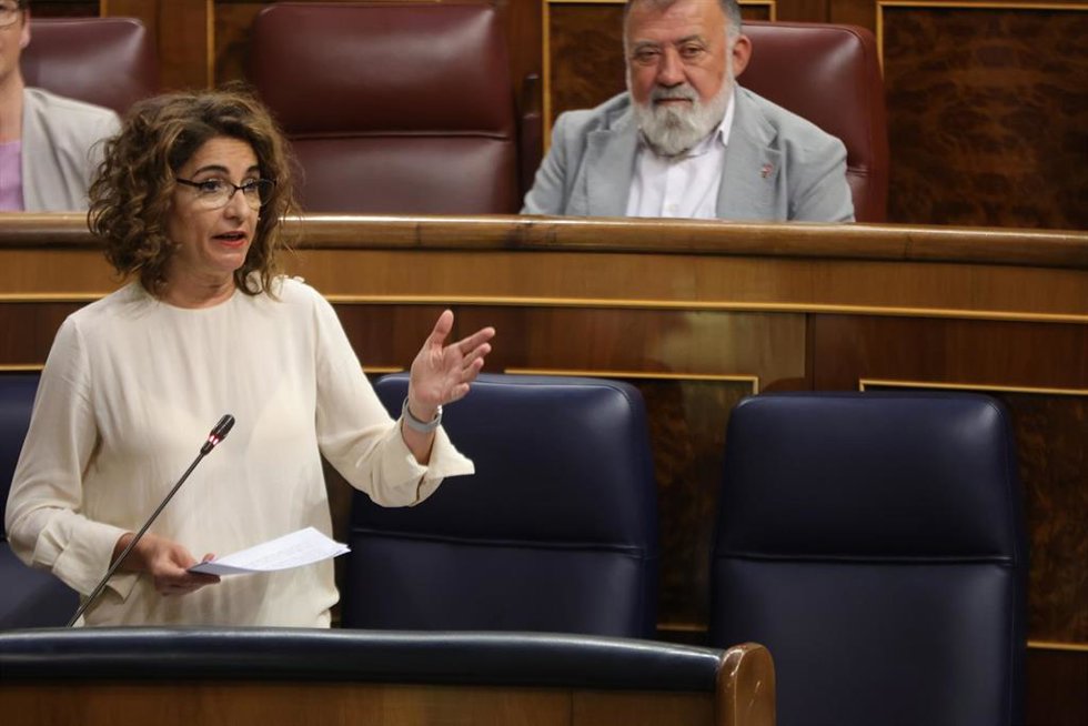 La ministra de Hacienda, María Jesús Montero