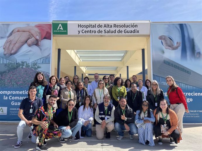 Encuentro de profesionales del Hospital de Guadix con sanitarios de Brasil