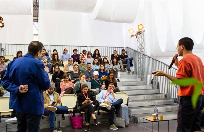 Una de las sesiones de Construmat.