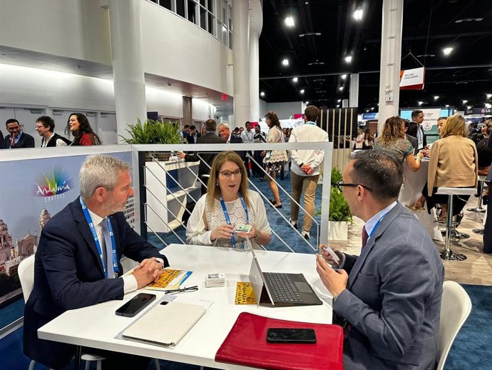 Comitiva de Motril en la Seatrade Cruise Global Fort Lauderdale