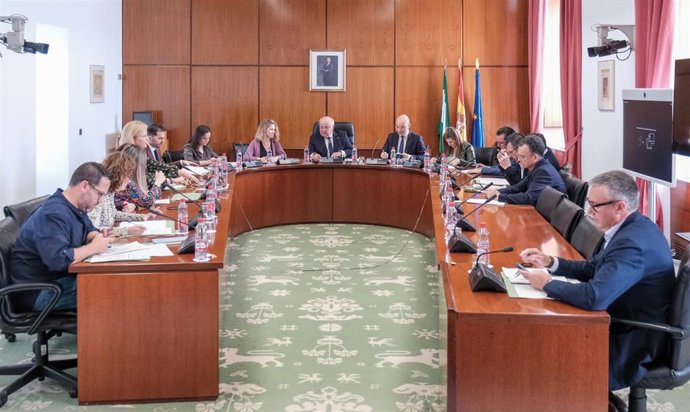 Reunión de la Junta de Portavoces del Parlamento andaluz.