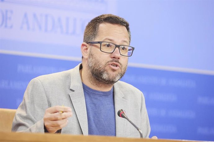 El portavoz del Grupo Mixto-Adelante Andalucía, José Ignacio García, en una imagen de archivo. 