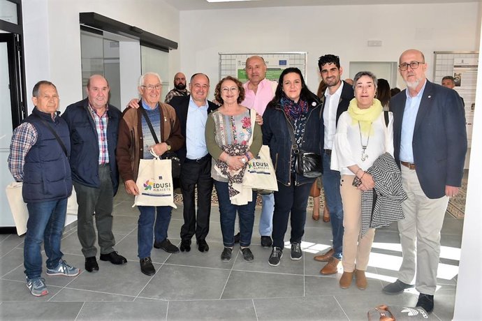 El alcalde de Albacete, Emilio Sáez, ha inaugurado el rehabilitado edificio de la antigua comisaría de Policía Nacional.