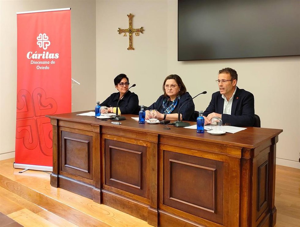Rueda de prensa de Cáritas