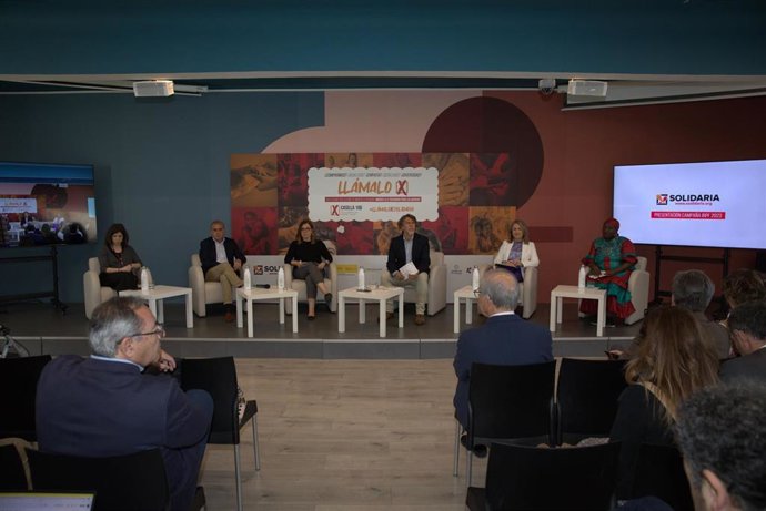 Rueda de prensa de la 'X Solidaria'