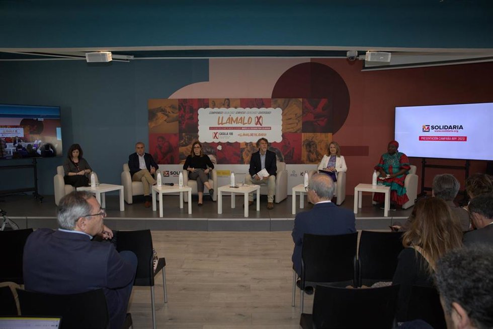 Rueda de prensa de la 'X Solidaria'