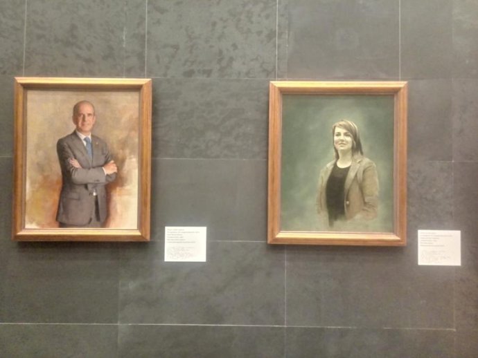 Retratos de Alberto Catalán y Ainhoa Aznárez.