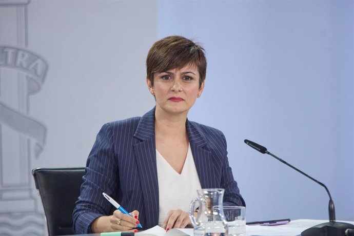 Imagen de archivo de la portavoz del Gobierno y ministra de Política Territorial, Isabel Rodríguez.