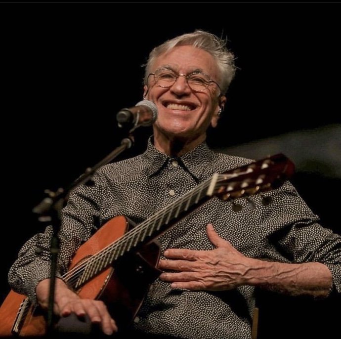 El músico y poeta brasileño Caetano Veloso.
