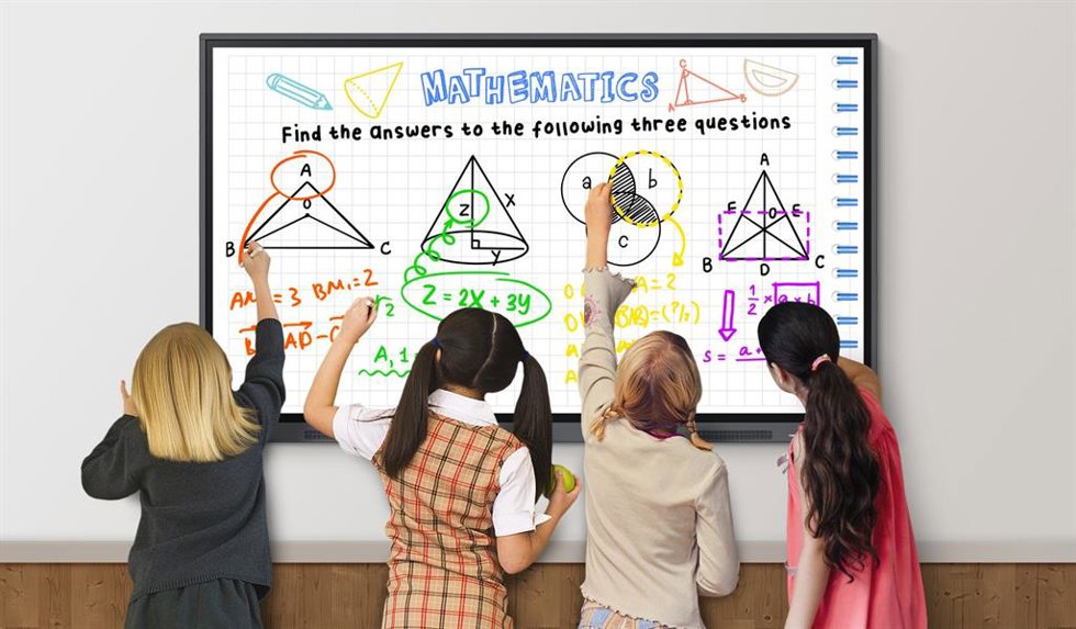 Samsung ha presentado en Bett 2023 su nueva pantalla interactiva Samsung Interactive Display.
