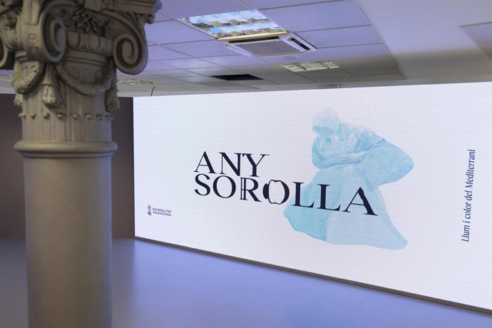 La llum, el color i el Mediterrani protagonitzen el logo de l'Any Sorolla.