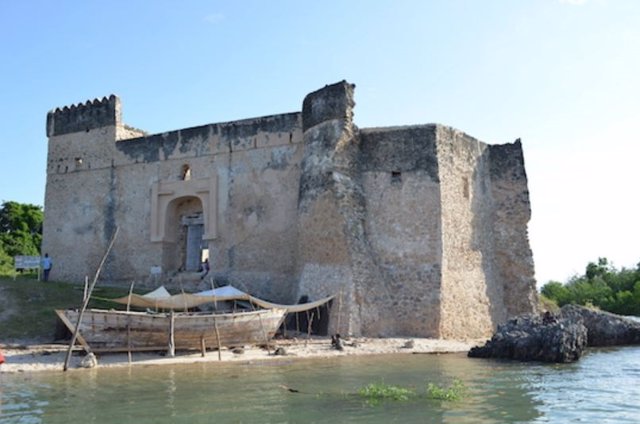 Fuerte de Gereza en Kilwa Kisiwani,. Tanzania