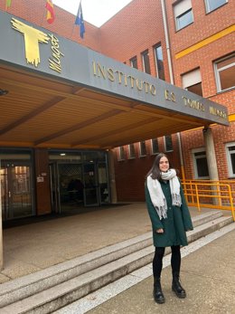 Archivo - Laura Lerena Peña, del IES Tomás Mingot de Logroño, campeona de la fase local de la XVIII Olimpiada de Biología