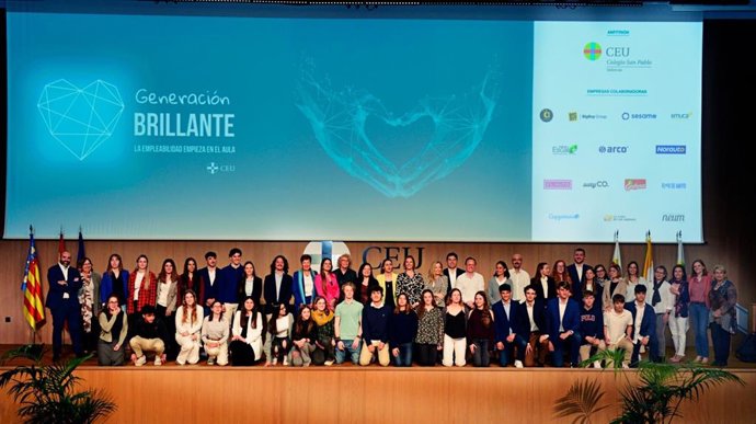 Acto de presentación de la 'Generación brillante'