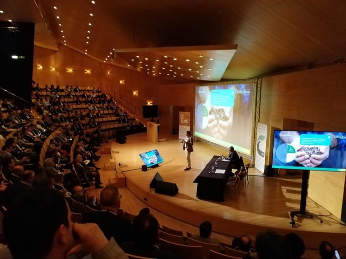 Momento del XX Encuentro Nacional de Operadores de Cereales