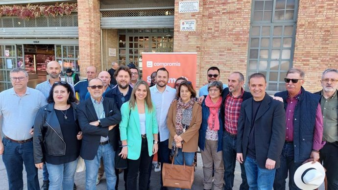 Membres de la llista de Compromís per Alacant.