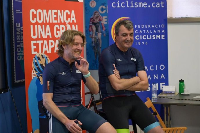 Presentación de los últimos detalles de la salida oficial de La Vuelta 23 desde Barcelona