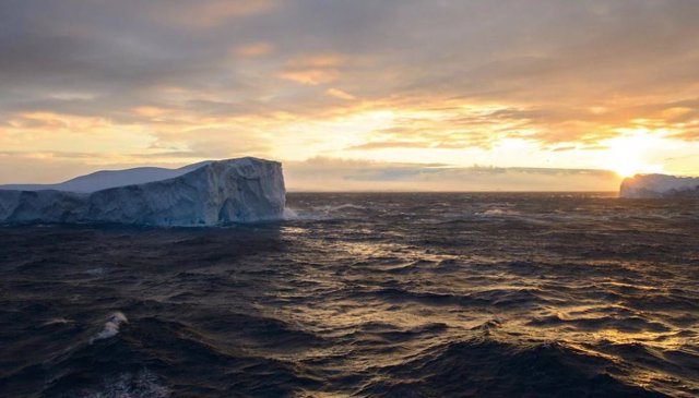 Iceberg en el Océano Austral