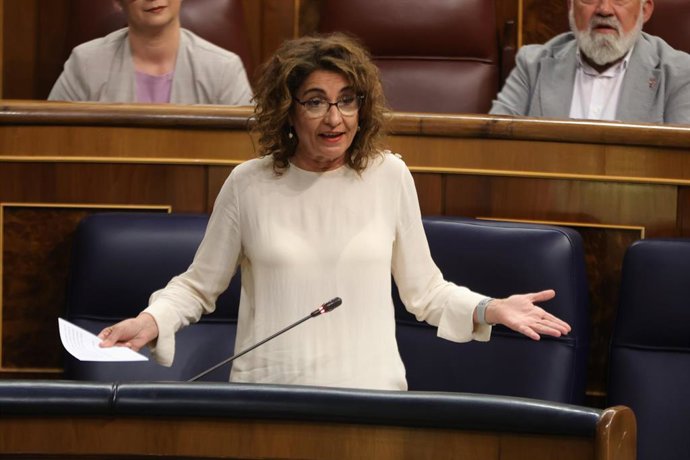 La ministra de Hacienda, María Jesús Montero