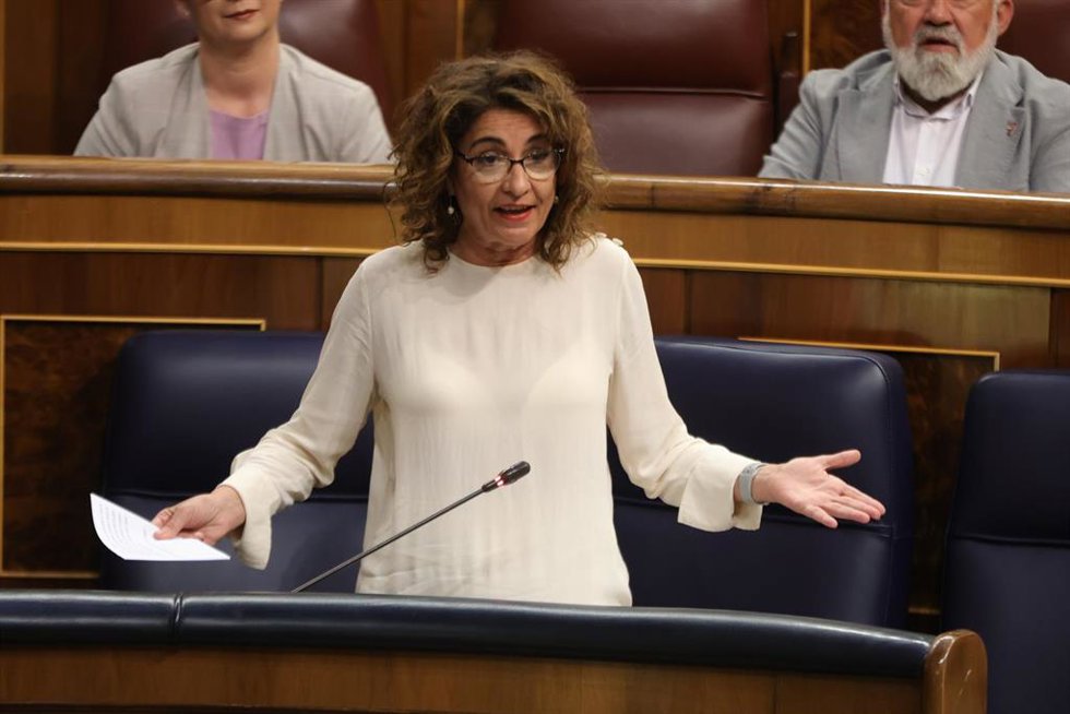 La ministra de Hacienda, María Jesús Montero