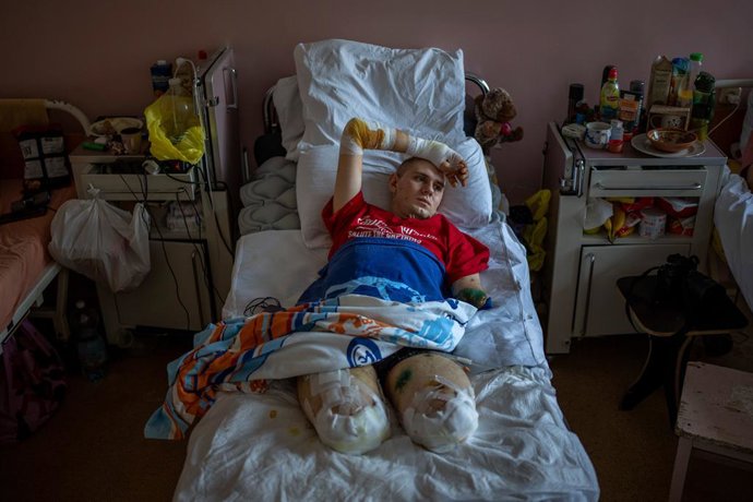 Imatge del projecte 'War wounds' del fotgraf Emilio Morenatti (Associated Press), premi d'honor del World Press Photo 2023