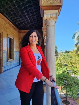 Archivo - La concejal y candidata de Adelante Andalucía a la Alcaldía de Sevilla, Sandra Heredia.