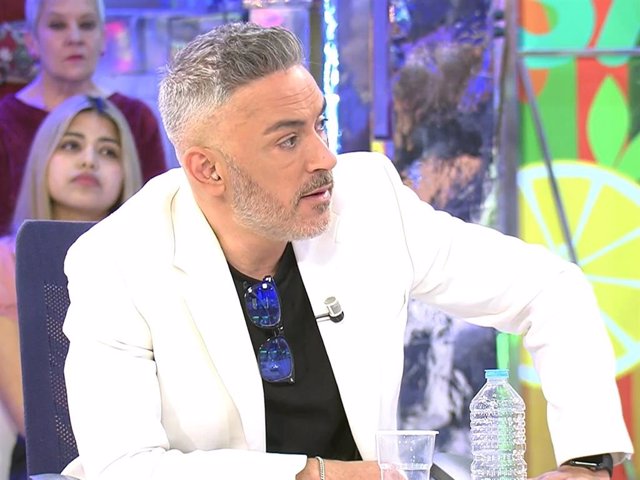 KIKO HERNÁNDEZ EN EL PLATÓ DE 'SÁLVAME DIARIO'