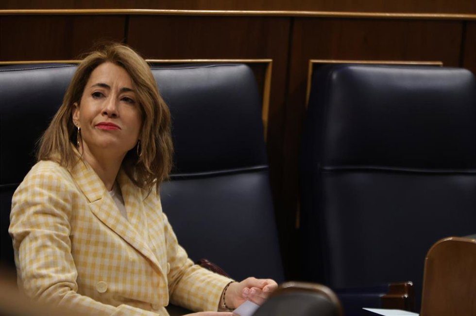 La ministra de Transporte, Movilidad y Agenda Urbana, Raquel Sánchez
