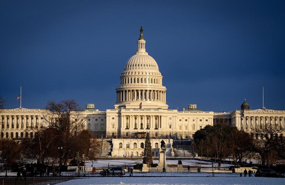 Archivo - Edificio del Capitolio de Estados Unidos, en Washington