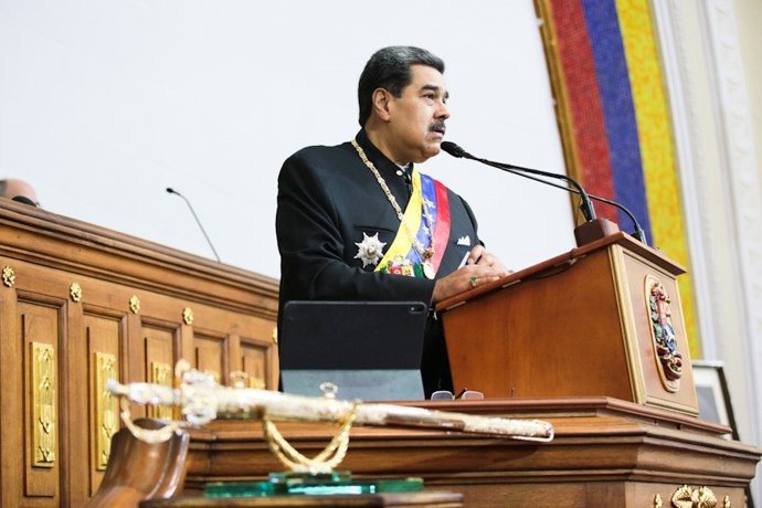 Archivo - El presidente de Venezuela, Nicolás Maduro