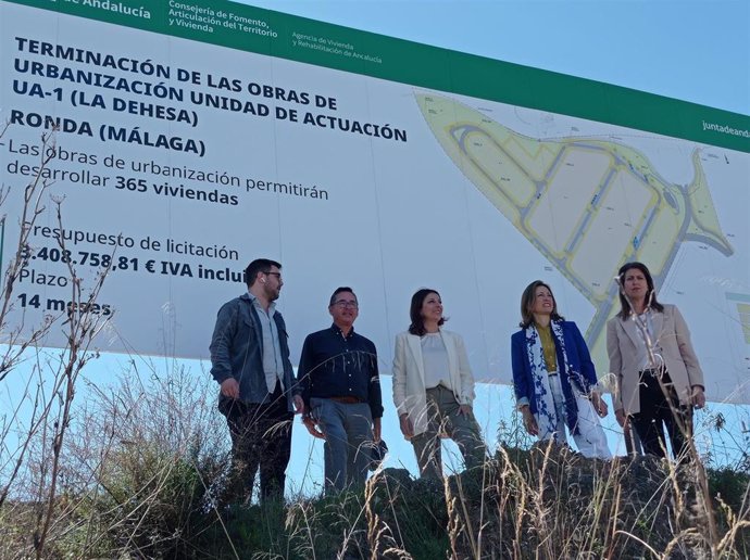 La Junta licitará las obras de urbanización de La Dehesa en Ronda