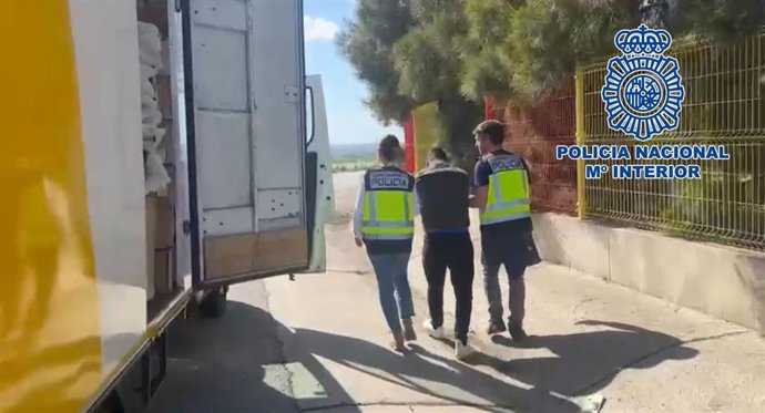 Imagen de una de las detenciones