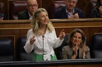 Yolanda Díaz dice que el dato del IPC es "muy positivo", pero advierte que "queda camino por recorrer"