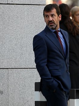 Archivo - El nuevo jefe de los Mossos, Ferrán López, sale de la Audiencia Nacional tras declarar como testigo