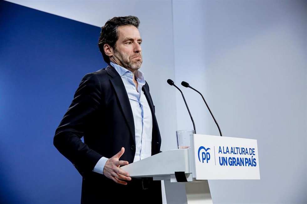 Archivo - El exportavoz del PP en el Parlamento vasco, Borja Sémper.