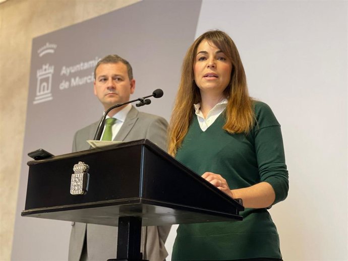 La portavoz del Partido Popular de Murcia, Rebeca Pérez
