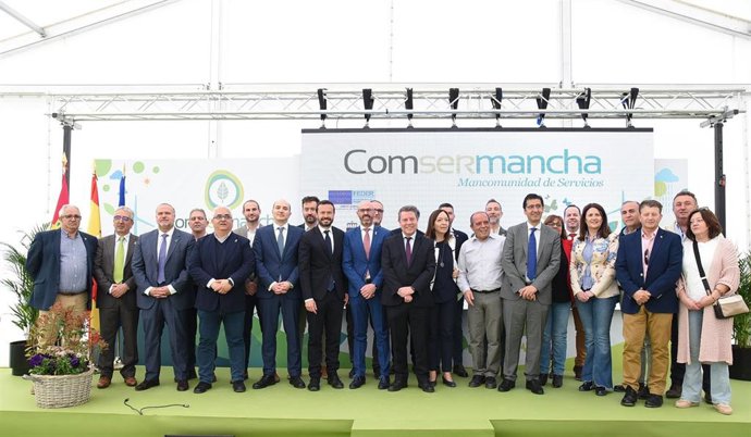 El Presidente De Castilla-La Mancha, Emiliano García-Page, Asiste A La Mejora Y Modernización De La Planta De Tratamiento CONSERMANCHA.