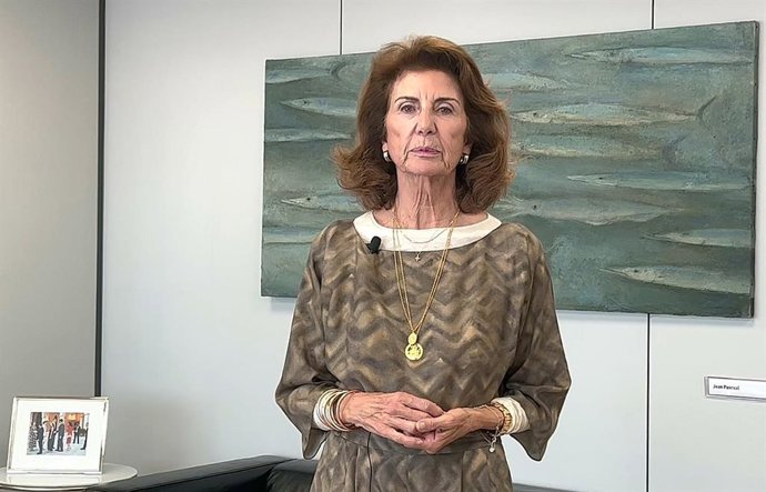 La presidenta de CAEB, Carmen Planas.