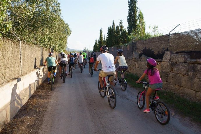 Vías verdes en Llucmajor.