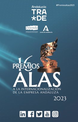 Nota De Prensa: Más De 200 Empresas Optan A 16 Premios Alas, A La Internacionalización De La Empresa Andaluza 2023, Que Organiza La Junta De Andalucía