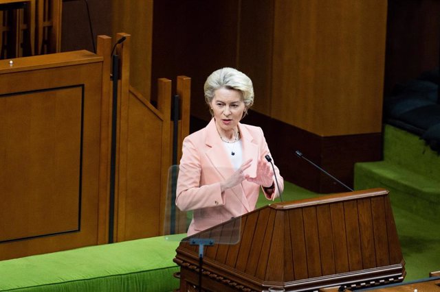 La presidenta de la Comisión Europea, Ursula von der Leyen.