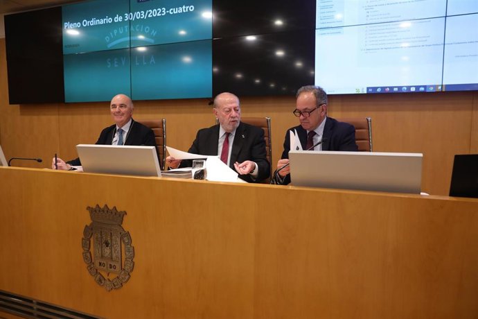 Pleno de marzo de la Diputación de Sevilla