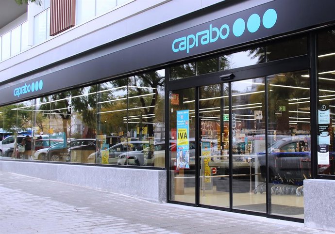 Imatge d'arxiu d'un supermercat Caprabo 