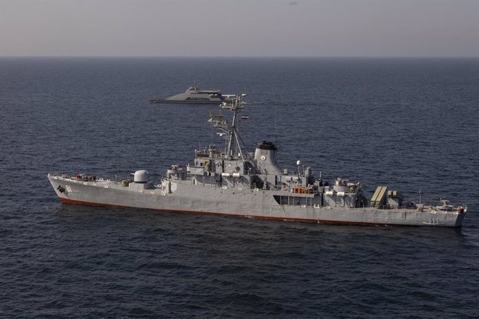 Maniobres navals de la Xina, Rússia i l'Iran