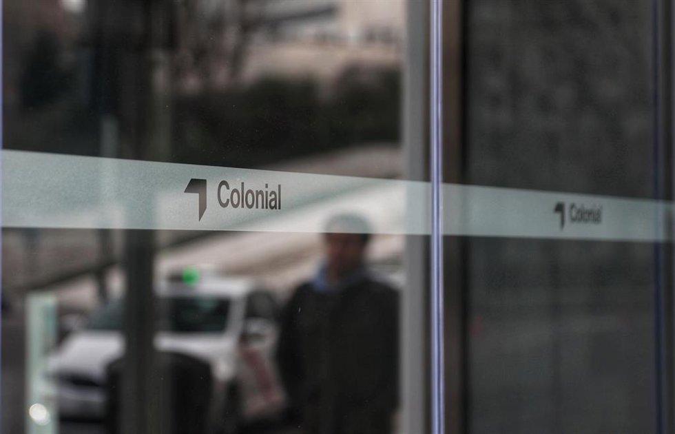 Fachada de la sede de Inmobiliaria Colonial en el Paseo de la Castellana, a 2 de marzo de 2023, en Madrid (España). Inmobiliaria Colonial ha cerrado su ejercicio 2022 con un beneficio neto de ocho millones de euros, que representa una reducción del 98% 