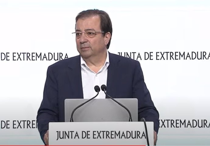 Imagen de archivo del presidente de la Junta, Guillermo Fernández Vara