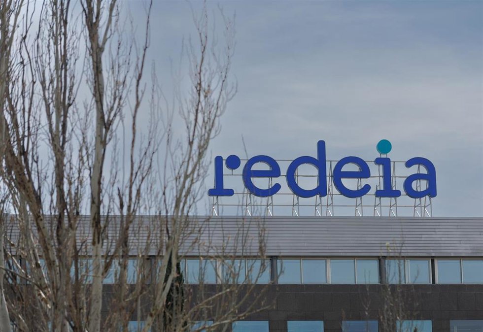 Fachada de la sede de Red Eléctrica Corporación, a 29 de marzo de 2023, en Madrid (España). Red Eléctrica Corporación, S.A., cuyo nombre comercial es Redeia.