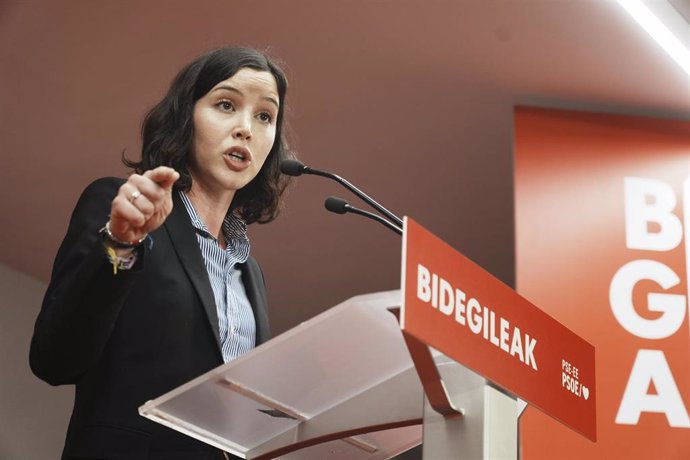 La secretaria de Igualdad del PSOE, Andrea Fernández